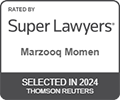 Rated by Super Lawyers Marzooq Momen, Selected in 2024 Thomson Reuters