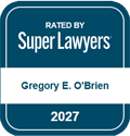 Rated by Super Lawyers, Gregory E. O'Brien ,2027